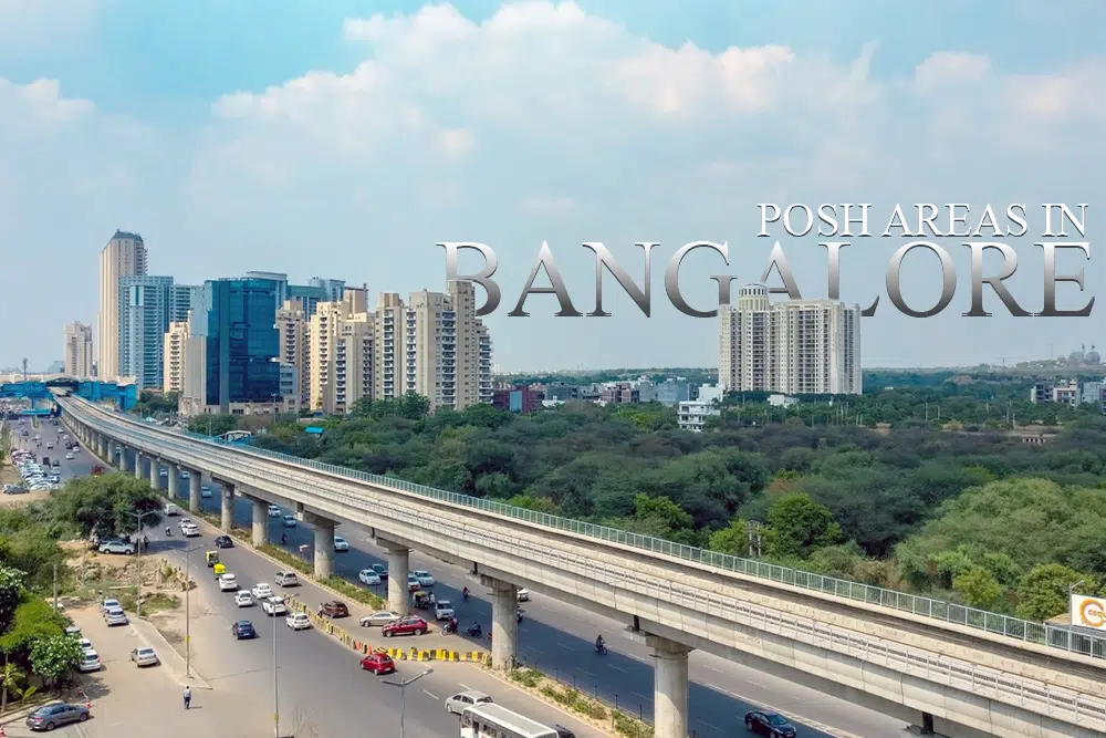 Posh areas in bangalore